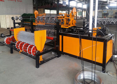 Servo Motor 1mm- 4mm Chain Link Fence Machine CE /TUV/ ISO 9001 Certificated