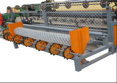 Servo Motor 1mm- 4mm Chain Link Fence Machine CE /TUV/ ISO 9001 Certificated