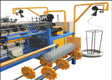 Servo Motor 1mm- 4mm Chain Link Fence Machine CE /TUV/ ISO 9001 Certificated